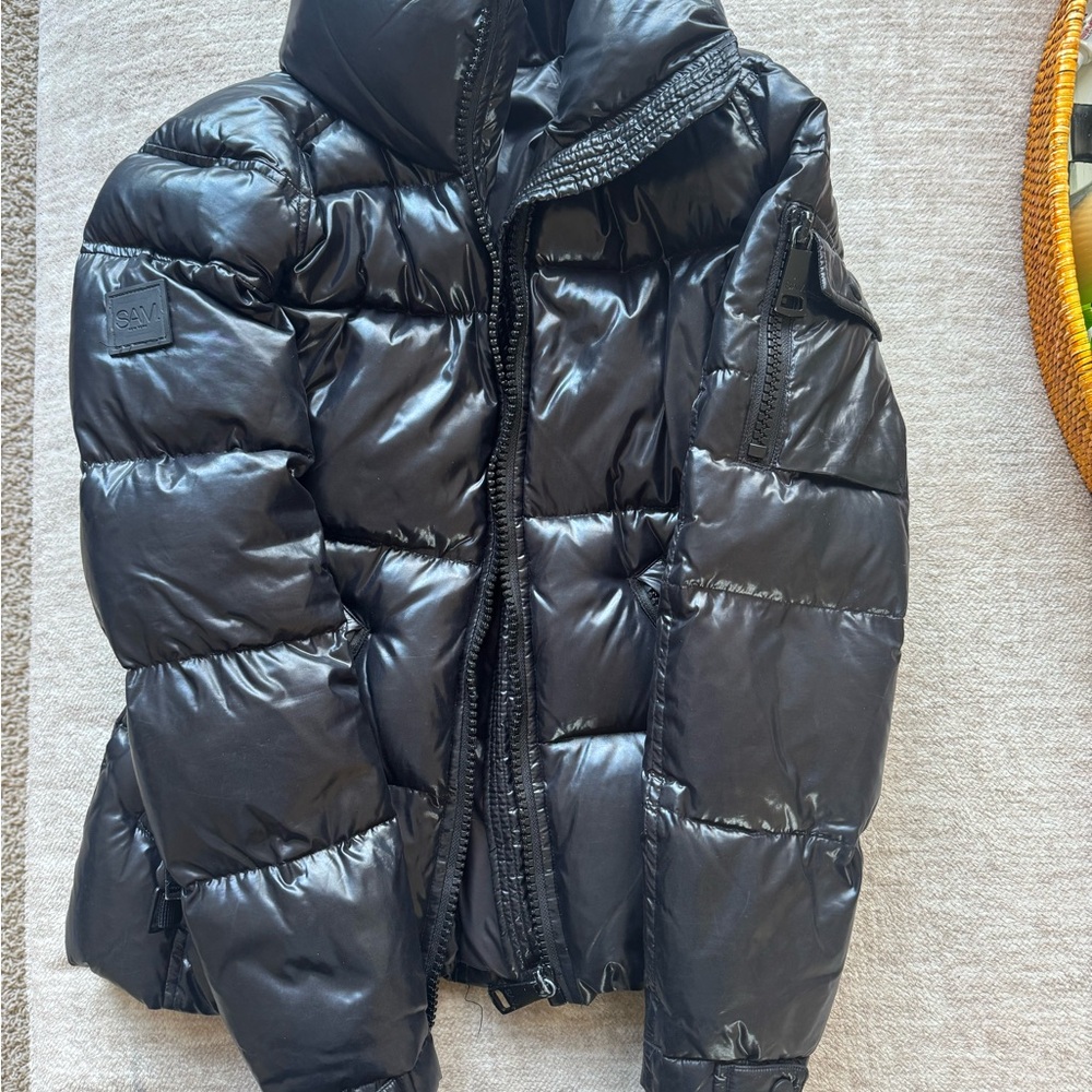 SAM Black Puffer Jacket